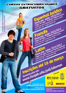 Espanhol, Frances e Latin 2012-1
